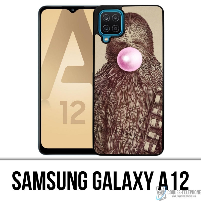 Coque Samsung Galaxy A12 - Star Wars Chewbacca Chewing Gum