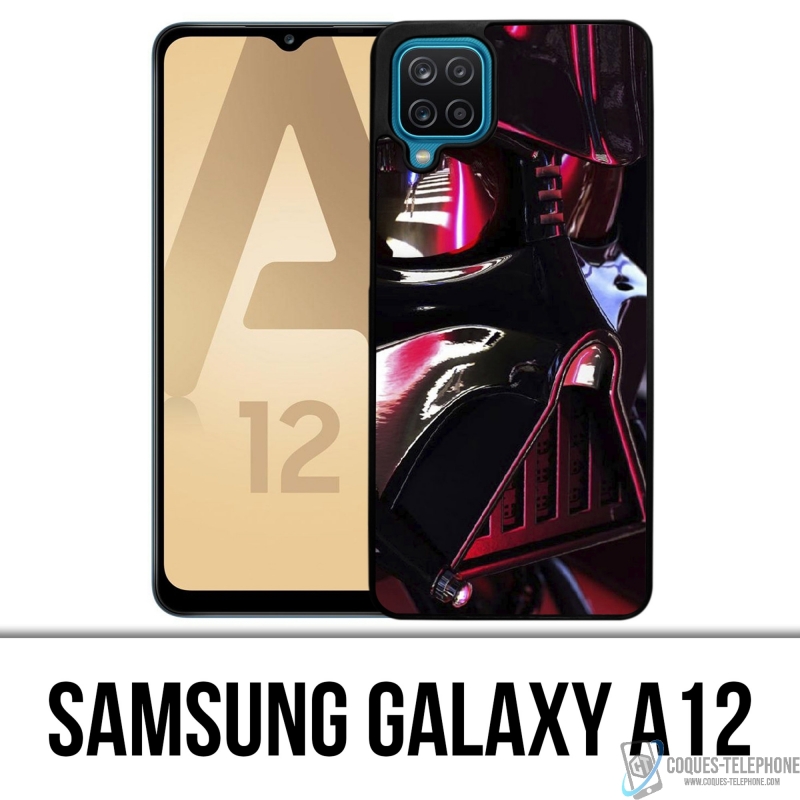 Coque Samsung Galaxy A12 - Star Wars Dark Vador Casque