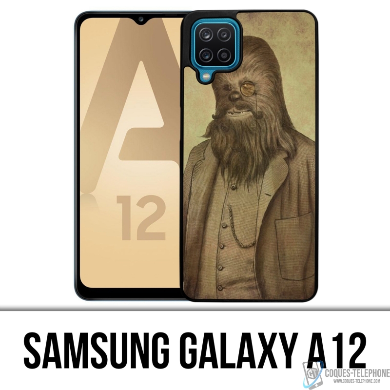 Coque Samsung Galaxy A12 - Star Wars Vintage Chewbacca