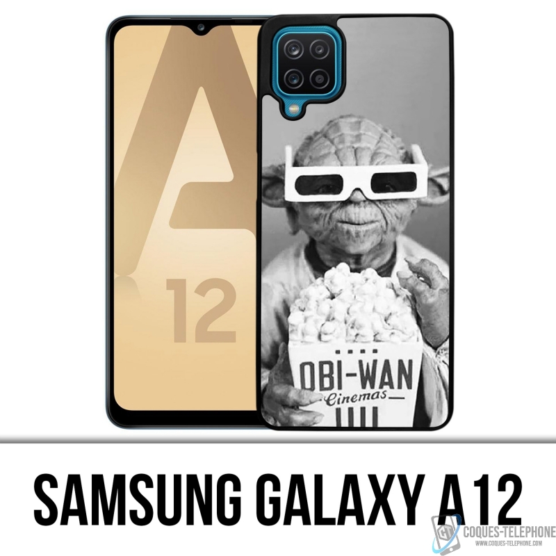 Coque Samsung Galaxy A12 - Star Wars Yoda Cinéma