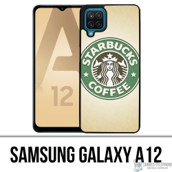 Custodia per Samsung Galaxy A12 - Logo Starbucks