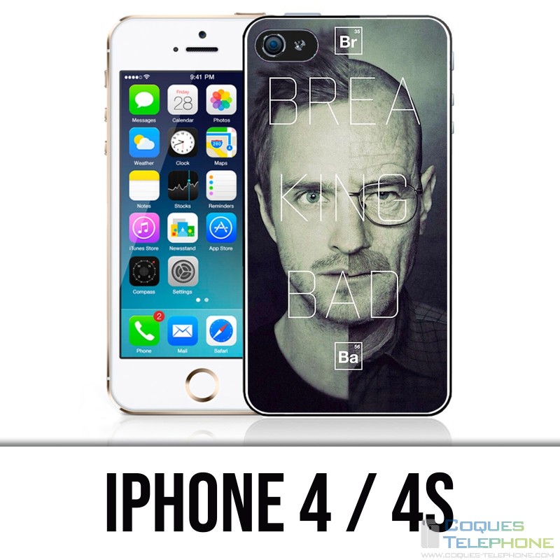 Funda iPhone 4 / 4S - Rompiendo caras malas