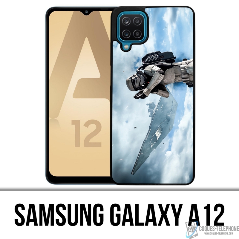 Coque Samsung Galaxy A12 - Stormtrooper Ciel