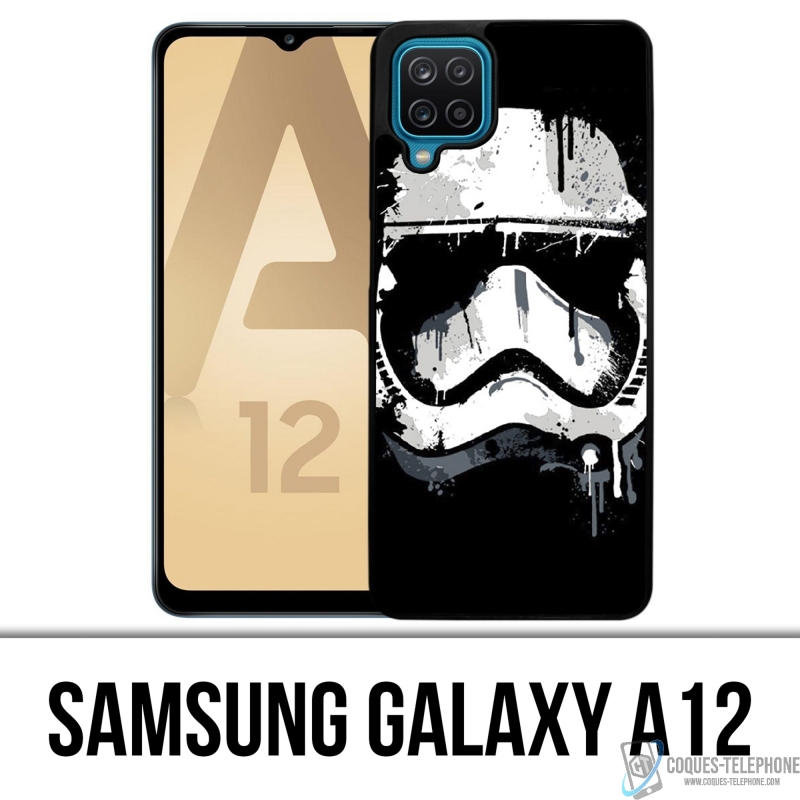 Coque Samsung Galaxy A12 - Stormtrooper Paint