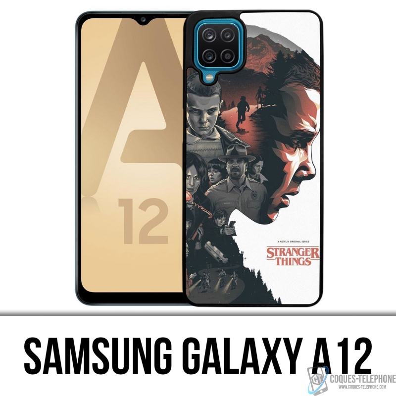Samsung Galaxy A12 case - Stranger Things Fanart