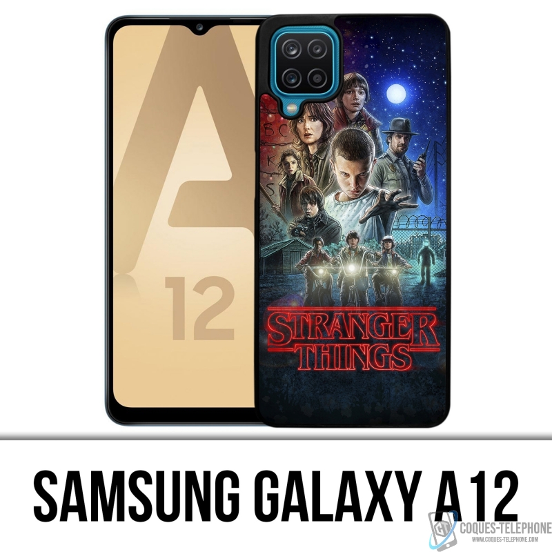 Custodia Samsung Galaxy A12 - Poster Stranger Things