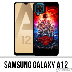 Custodia Samsung Galaxy A12 - Poster Stranger Things 2
