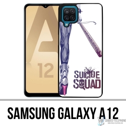 Custodia per Samsung Galaxy A12 - Suicide Squad Harley Quinn Leg