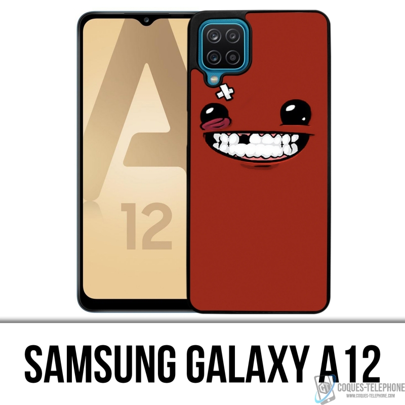 Coque Samsung Galaxy A12 - Super Meat Boy