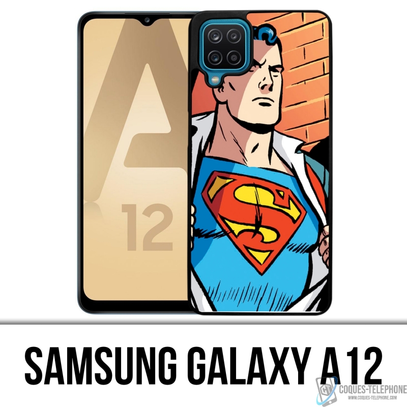 Coque Samsung Galaxy A12 - Superman Comics