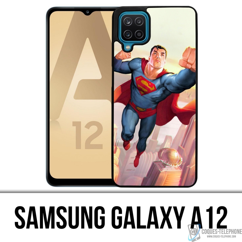 Coque Samsung Galaxy A12 - Superman Man Of Tomorrow