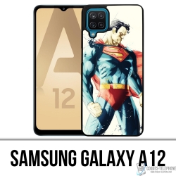 Coque Samsung Galaxy A12 - Superman Paintart