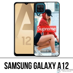 Cover Samsung Galaxy A12 - Ragazza dalla vestibilità suprema
