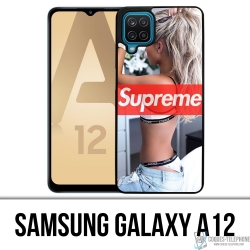 Custodia per Samsung Galaxy A12 - Supreme Girl Dos