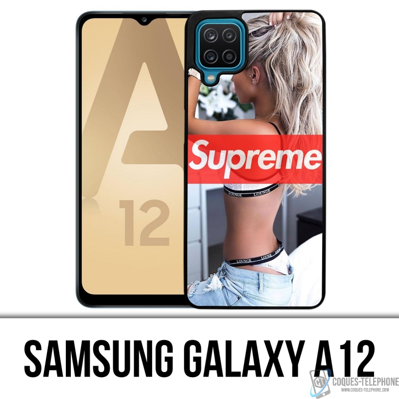 Coque Samsung Galaxy A12 - Supreme Girl Dos