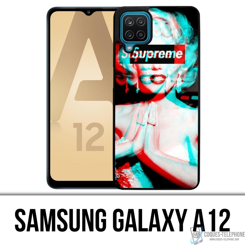 Coque Samsung Galaxy A12 - Supreme Marylin Monroe
