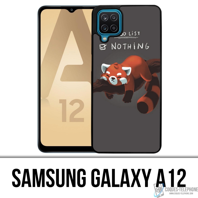Funda Samsung Galaxy A12 - Lista de tareas Panda Roux