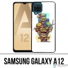 Cover Samsung Galaxy A12 - Tartarughe Ninja Cartoon Teenage Mutant