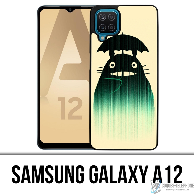 Coque Samsung Galaxy A12 - Totoro Parapluie