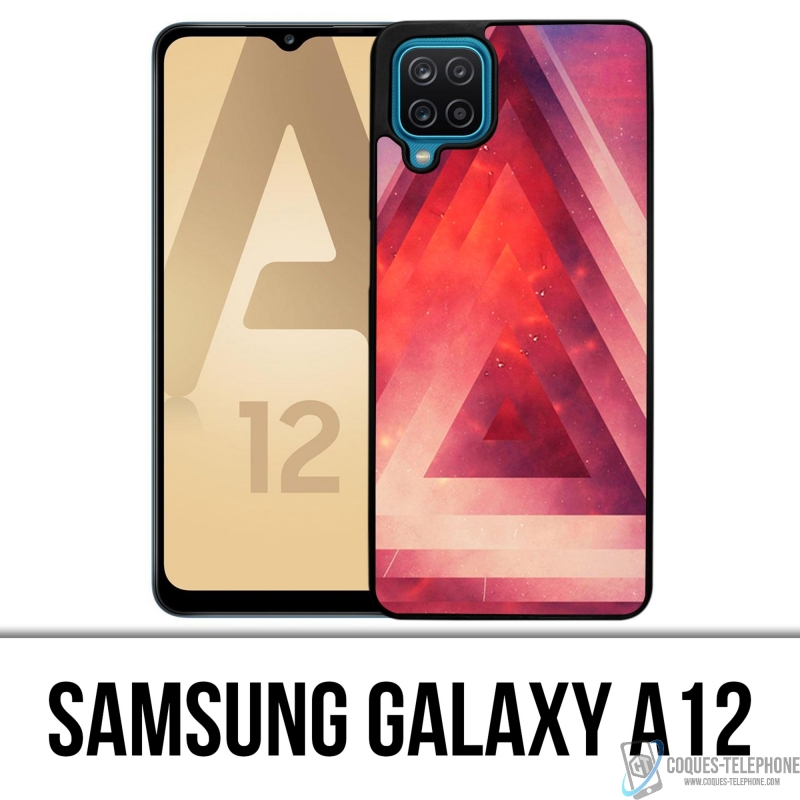 Custodia Samsung Galaxy A12 - Triangolo Astratto