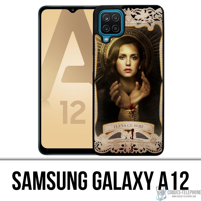Coque Samsung Galaxy A12 - Vampire Diaries Elena