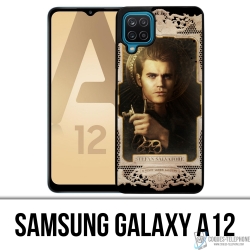 Coque Samsung Galaxy A12 - Vampire Diaries Stefan