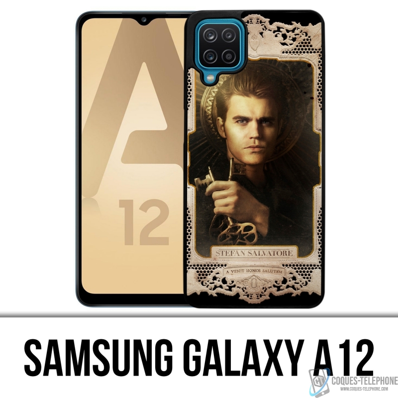 Samsung Galaxy A12 case - Vampire Diaries Stefan