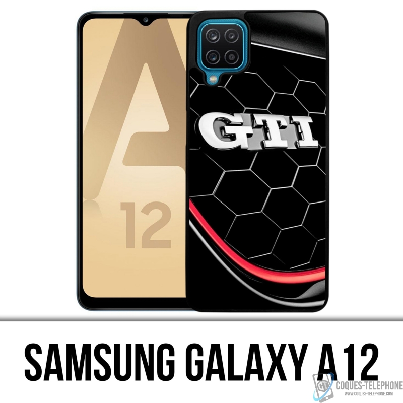 Coque Samsung Galaxy A12 - Vw Golf Gti Logo