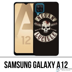 Cover Samsung Galaxy A12 - Logo Walking Dead Negan Lucille