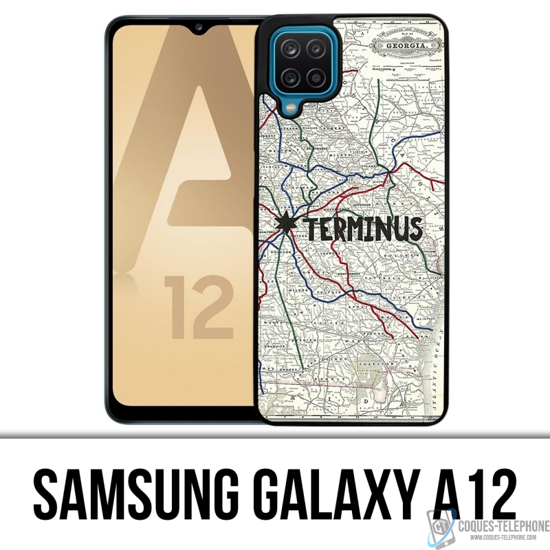 Coque Samsung Galaxy A12 - Walking Dead Terminus