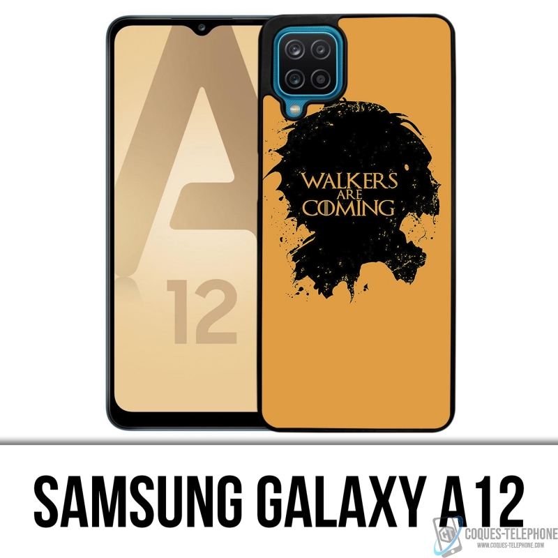 Coque Samsung Galaxy A12 - Walking Dead Walkers Are Coming