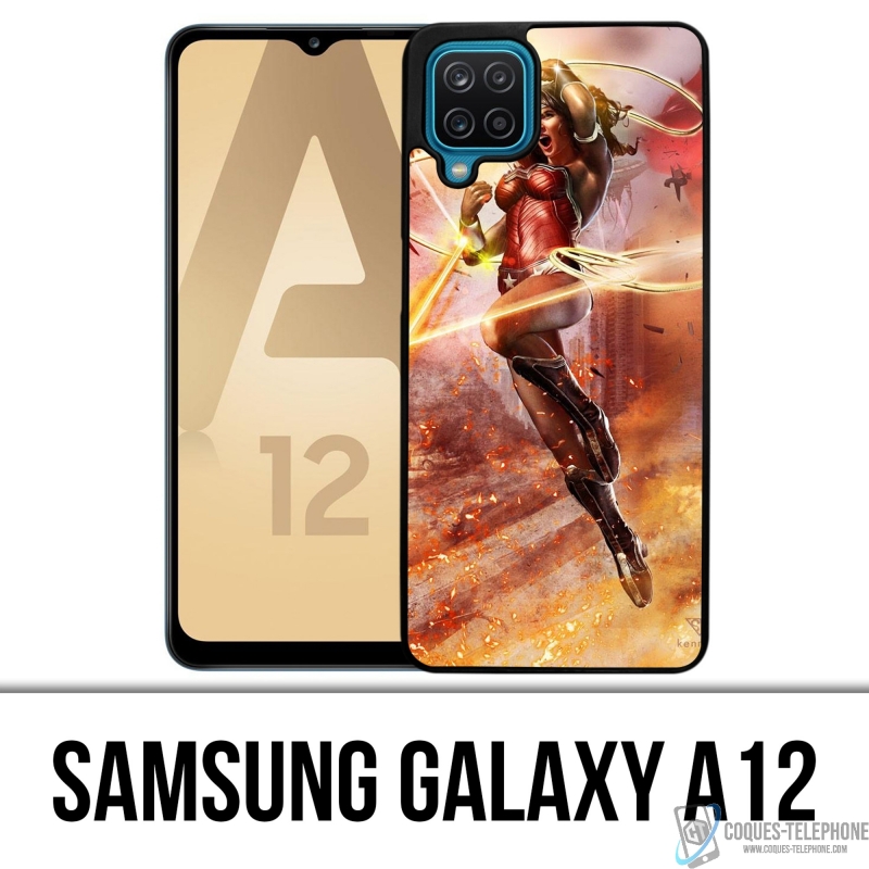 Coque Samsung Galaxy A12 - Wonder Woman Comics