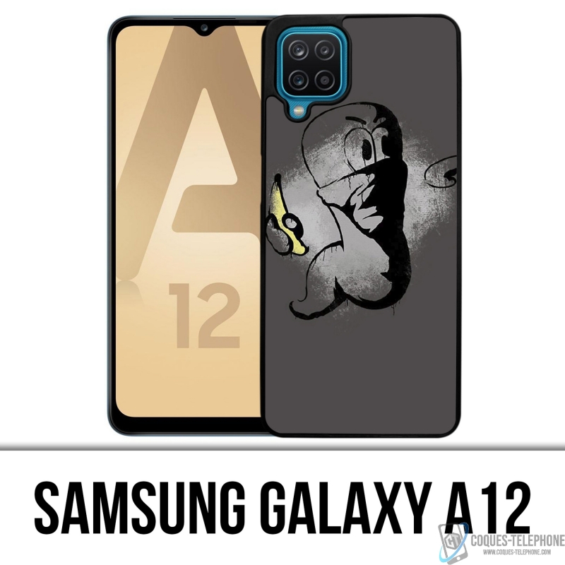 Custodia per Samsung Galaxy A12 - Etichetta Worms
