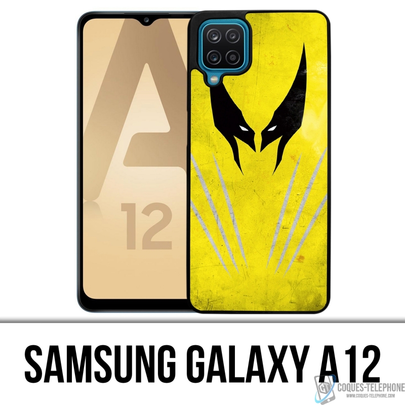Coque Samsung Galaxy A12 - Xmen Wolverine Art Design
