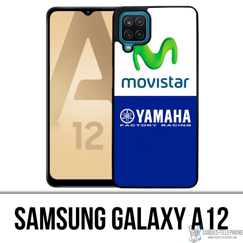 Cover Samsung Galaxy A12 - Yamaha Factory Movistar