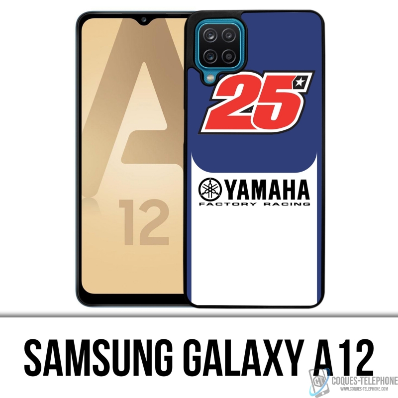 Coque Samsung Galaxy A12 - Yamaha Racing 25 Vinales Motogp
