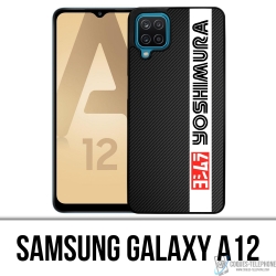 Custodia per Samsung Galaxy A12 - Logo Yoshimura