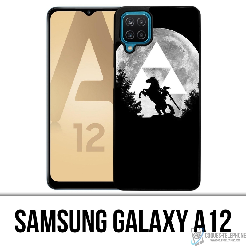 Custodia Samsung Galaxy A12 - Zelda Moon Trifoce