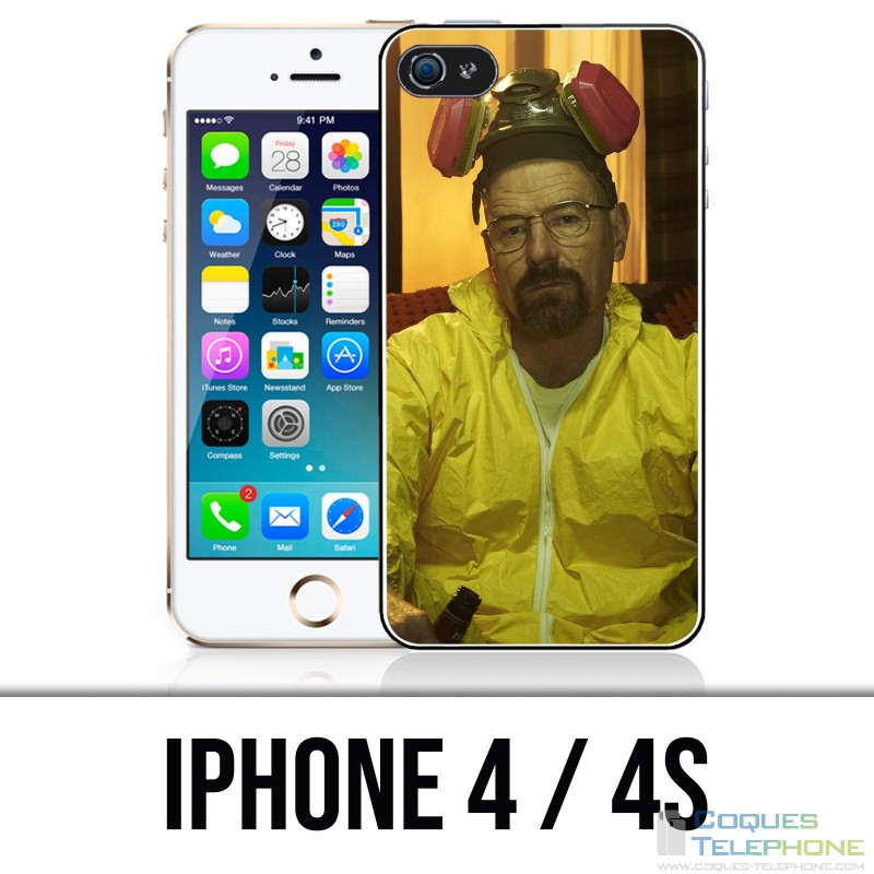 Coque iPhone 4 / 4S - Breaking Bad Walter White