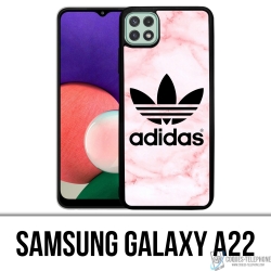 Custodia per Samsung Galaxy A22 - Adidas Marble Pink