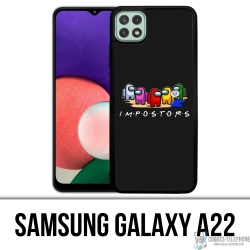 Samsung Galaxy A22 Case - Among Us Impostors Friends