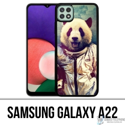Funda Samsung Galaxy A22 - Panda Astronaut Animal