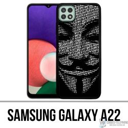 Samsung Galaxy A22 Case - Anonym