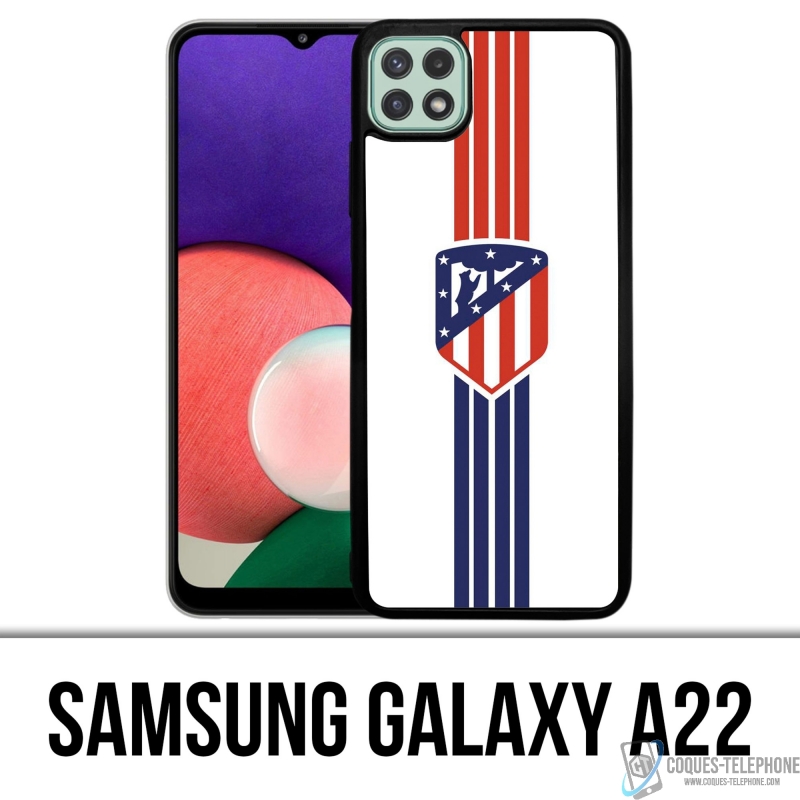 Coque Samsung Galaxy A22 - Athletico Madrid Football