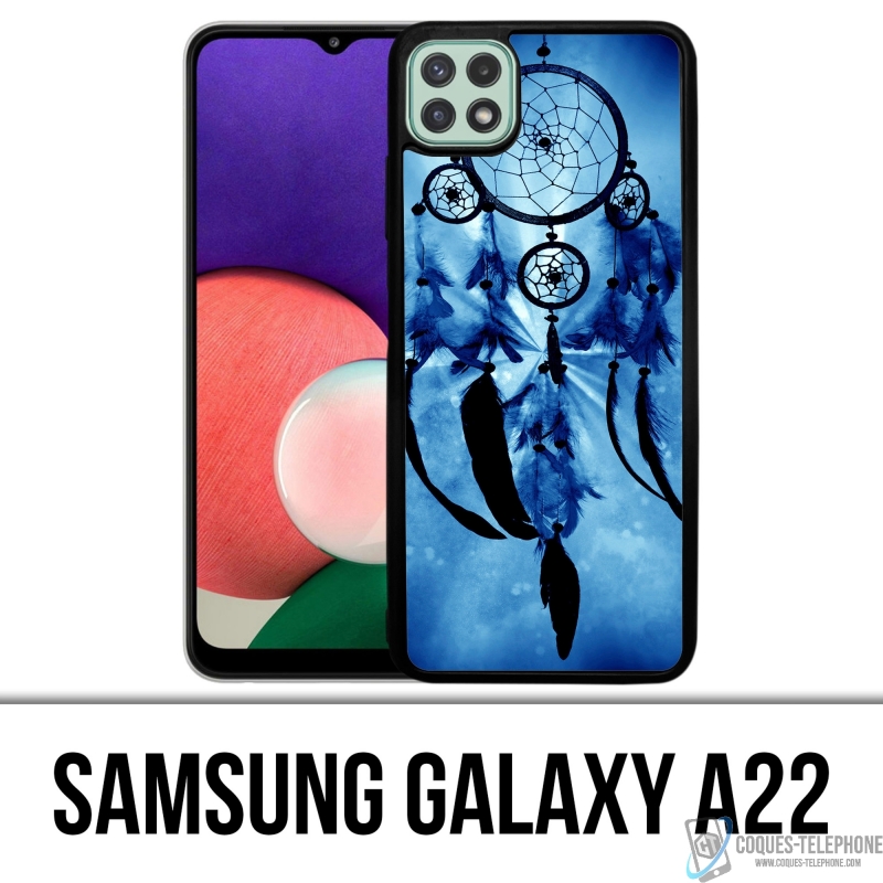 Samsung Galaxy A22 Case - Traumfänger Blau