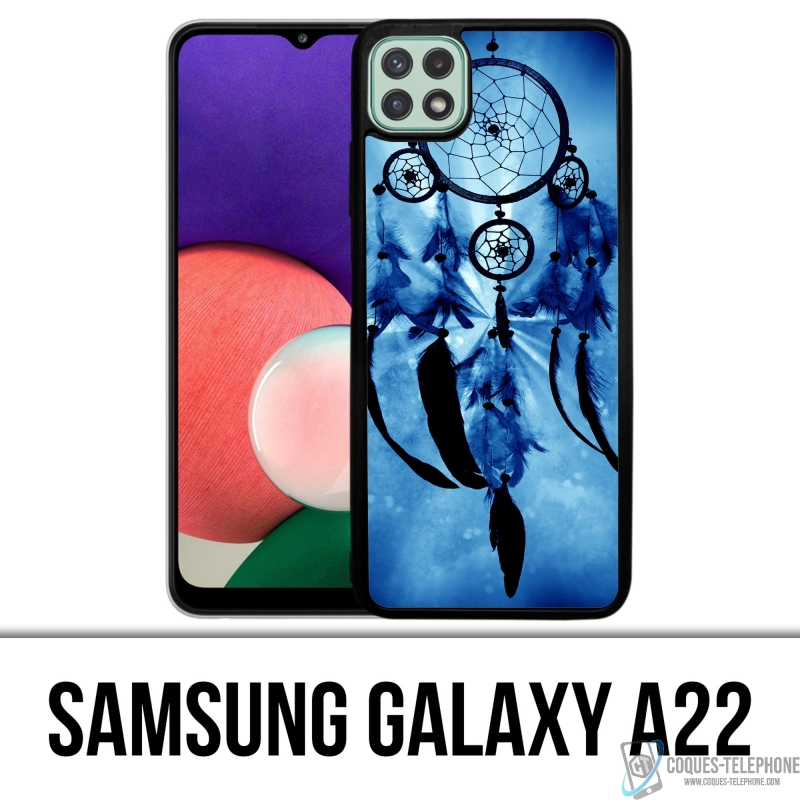 Samsung Galaxy A22 Case - Traumfänger Blau