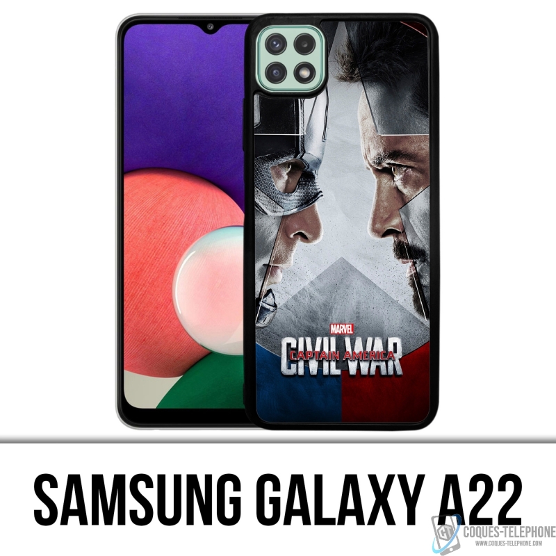 Coque Samsung Galaxy A22 - Avengers Civil War