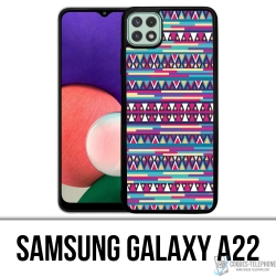 Coque Samsung Galaxy A22 - Azteque Rose