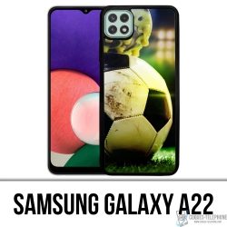 Custodia Samsung Galaxy A22 - Pallone da calcio con piede