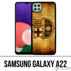 Funda Samsung Galaxy A22 - Fútbol Barcelona Vintage